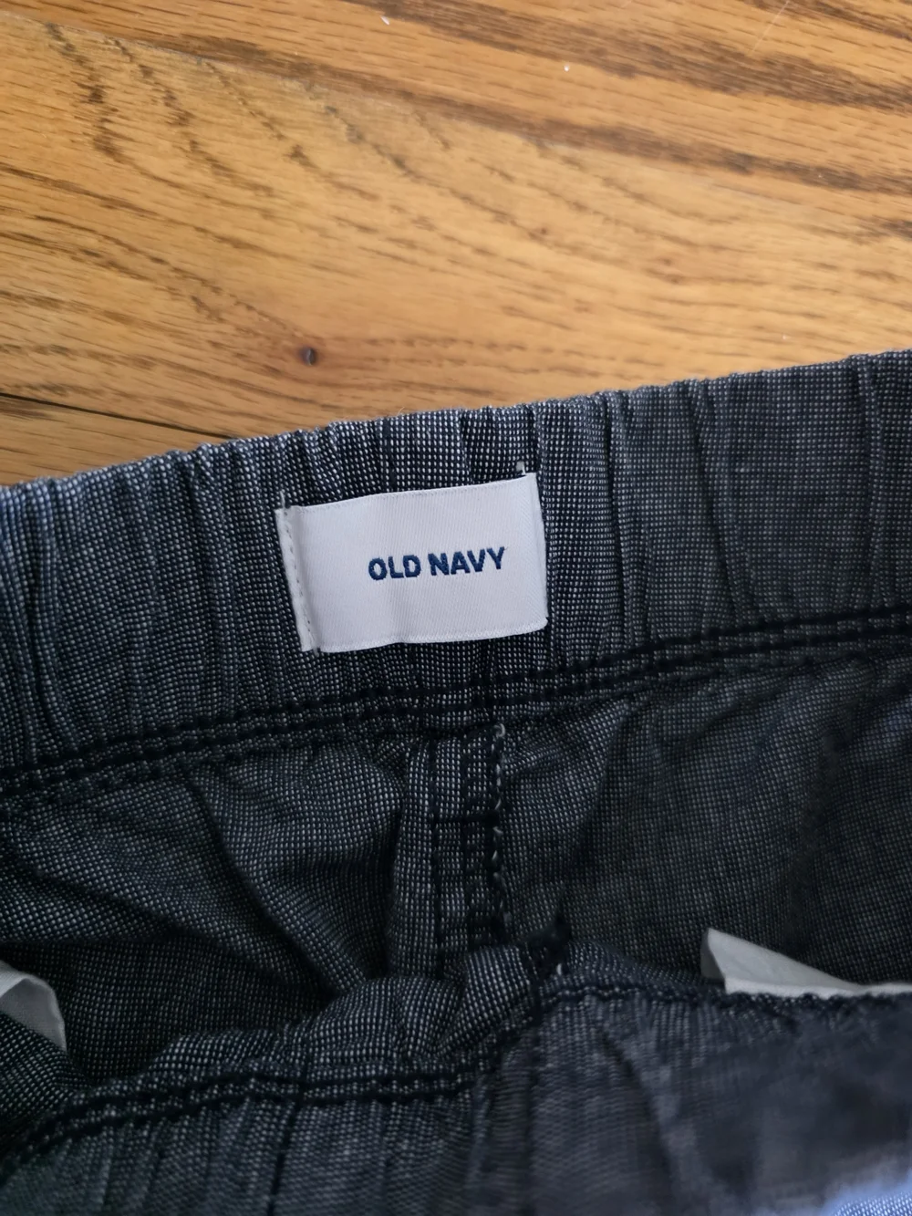 Old Navy Boys Chambray Pull-On Shorts in Blue